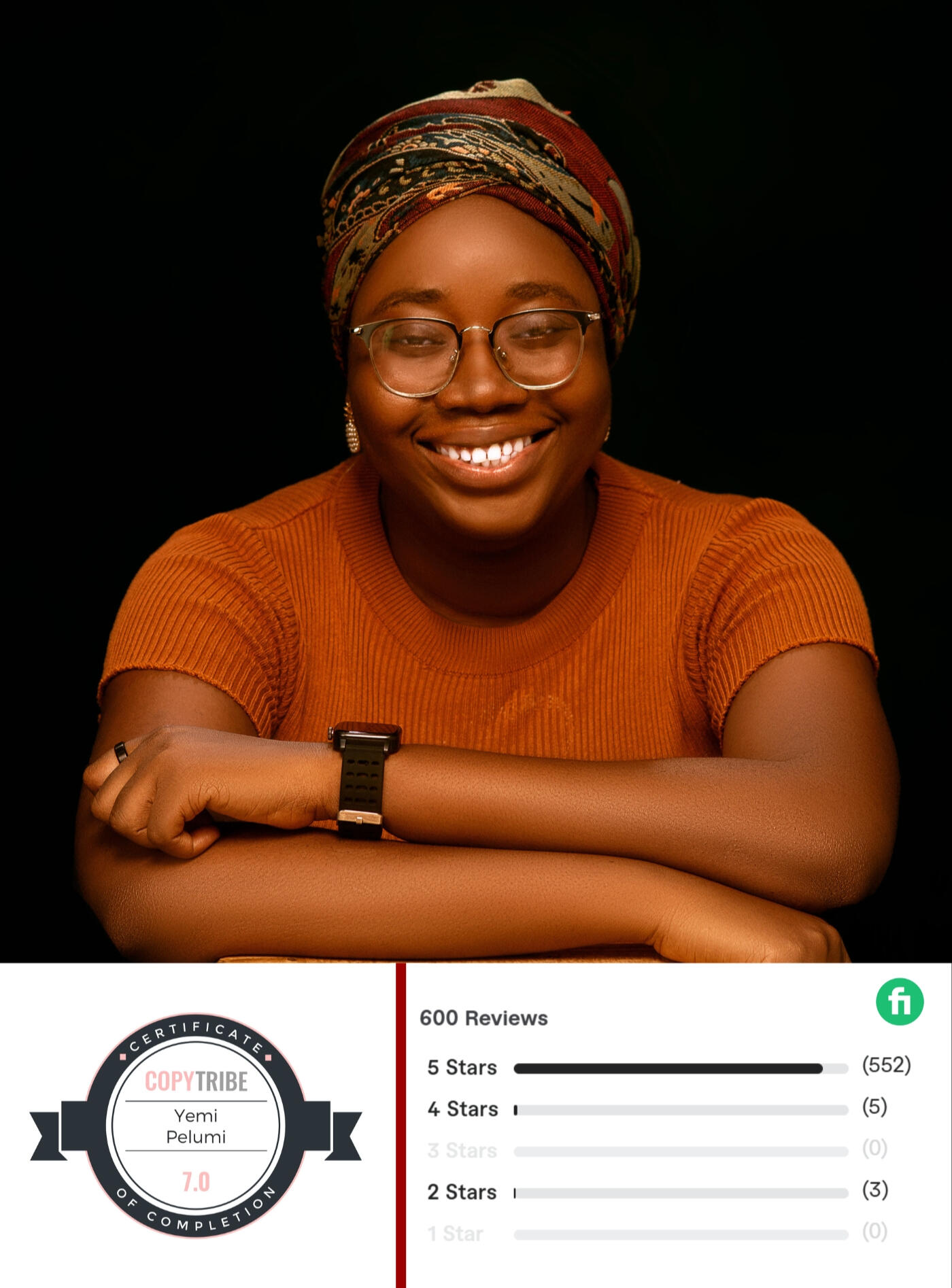 Email Copywriter Yemi Pelumi